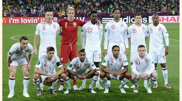 Inglaterra. La selección inglesa debutará con Italia el 14 de junio, y con Uruguay el 19 de junio. Su auspiciador es Nike.  (Foto: Forosperu)