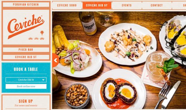 Ceviche Old St. Dirección: Baldwin Street, EC1V 9NU