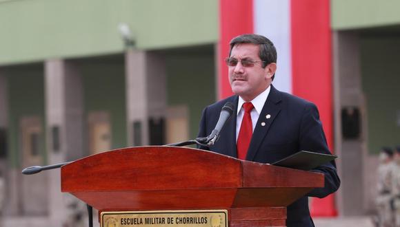 Jorge Chávez Cresta es el nuevo viceministro de Minas. (Foto: Mindef)