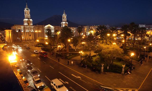 La cuarta ciudad más visitada fue Arequipa. (Foto: Andina)