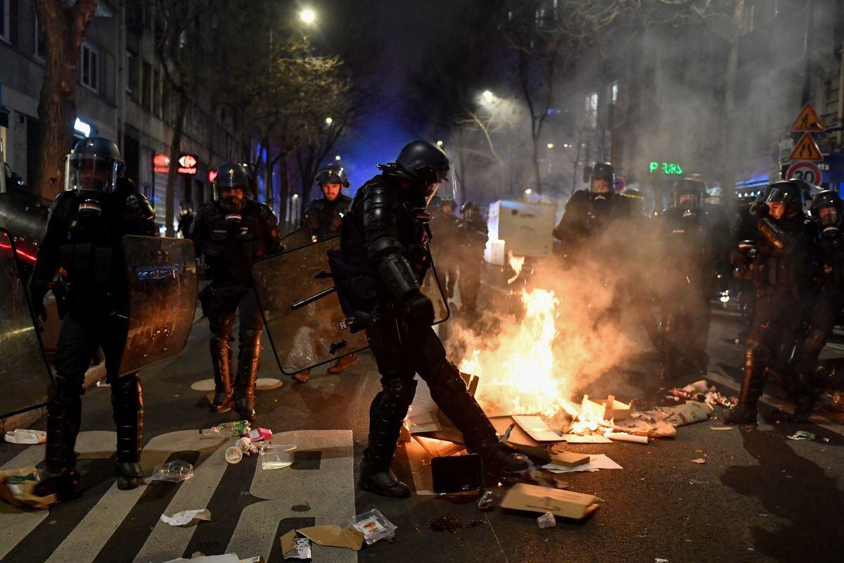 New day of protests in France against the pension reform