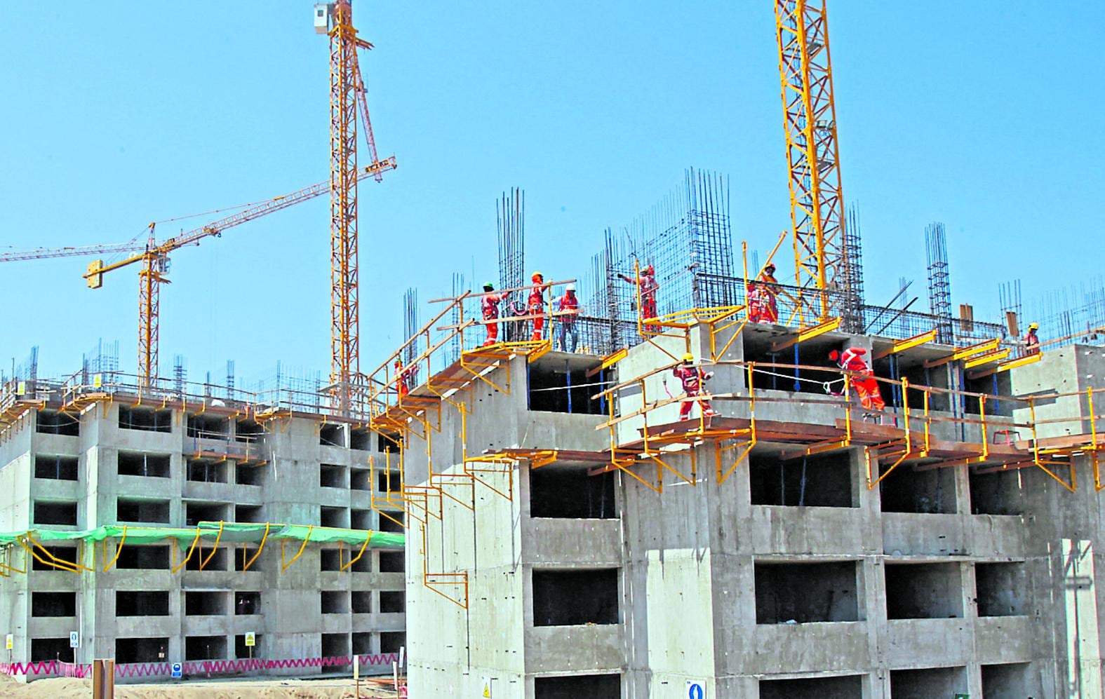 El sector construcción se ha visto afectado por el coronavirus. (Foto: Dante Piaggio | GEC)