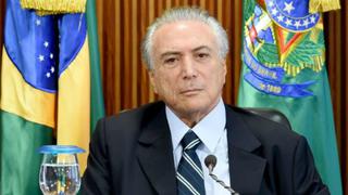 Abogados de Temer presentarán su defensa el miércoles