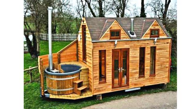 TINYWOOD HOMES DELUXE TINY WOODEN HOUSE. Si estás acostumbrado a las comodidades, te encantarán Tinywood Homes.