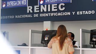 Reniec canceló consulta de datos a empresas e instituciones tras recientes estafas y suplantaciones