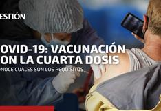 Vacunación contra la COVID-19: Conozca todos los detalles de la aplicación de la cuarta dosis