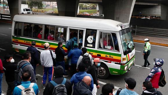 Paro de transporte público urbano en Lima y Callao se realizará el miércoles 7 de abril. (Foto: Ángela Ponce)