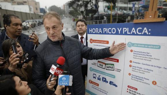 Jorge Muñoz rechazó paro nacional de 24 horas convocado por conductores de carga pesada (Foto: GEC)