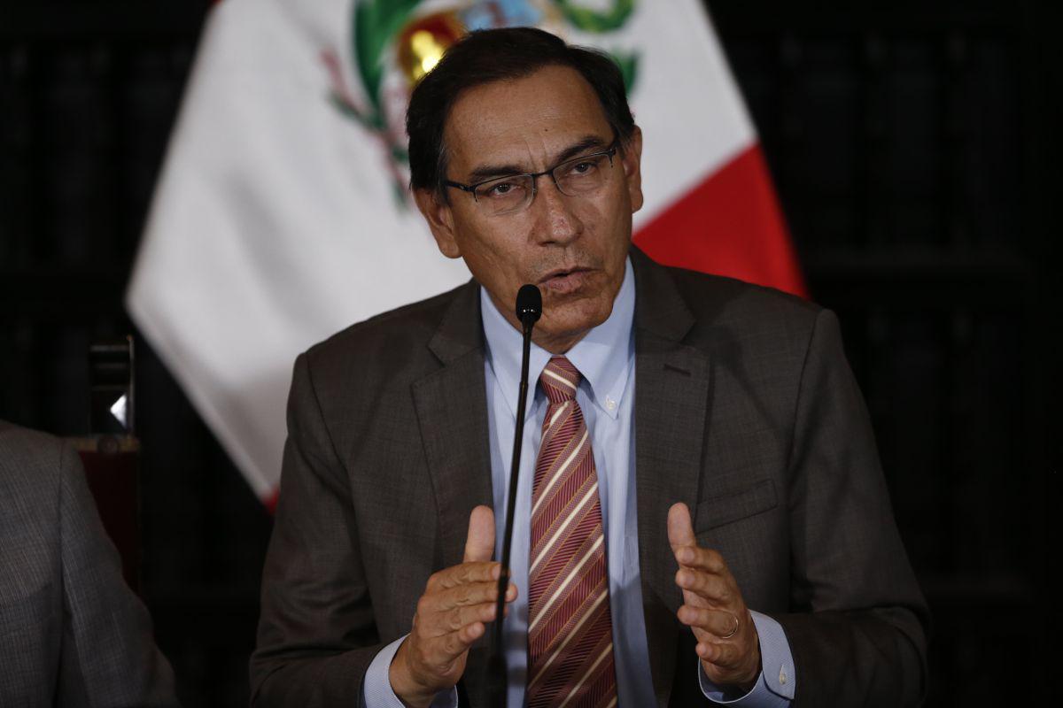 Martín Vizcarra, presidente de la República. (Foto: USI)