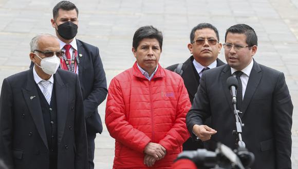 Pedro Castillo asistirá al Ministerio Público junto a su abogado. Foto: Presidencia
