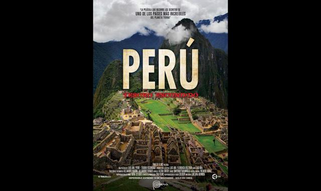 Foto 2 | Perú, Tesoro escondido, de Luis Ara, tuvo 1414 espectadores en dos semanas en cartelera. Fecha de estreno 09/11/17.