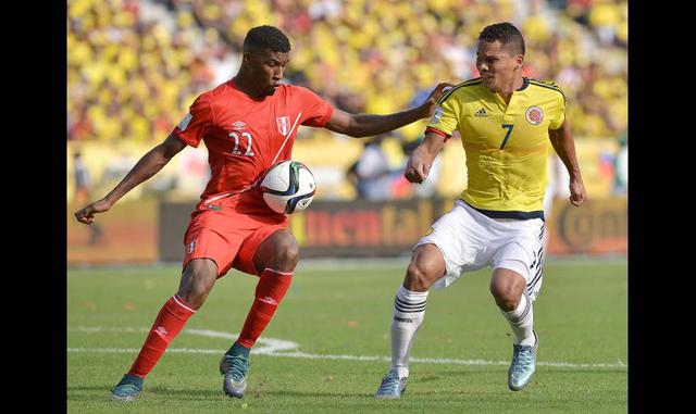 FOTO 10 | De los últimos cuatro partidos en Lima, Colombia se impuso en tres: 1-0 (Juan Pablo Ángel) el 19 de julio de 2000, 2-0 (Freddy Grisales y Franki Oviedo) el 31 de marzo de 2004 y 1-0 (James Rodríguez) el 3 de junio de 2012 (Foto: Getty Images)