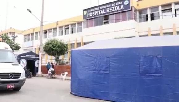 Cañete: Hospital Rezola colapsado por COVID-19. (Video: Fernando Zavala)