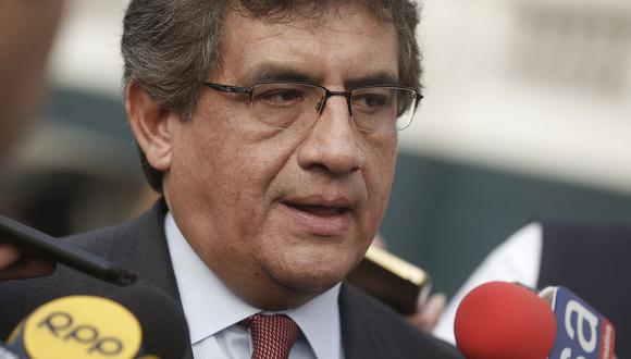 El congresista de Peruanos por el Kambio, Juan Sheput, se mostró en contra de la juramentación de Pedro Chávarry. (USI)