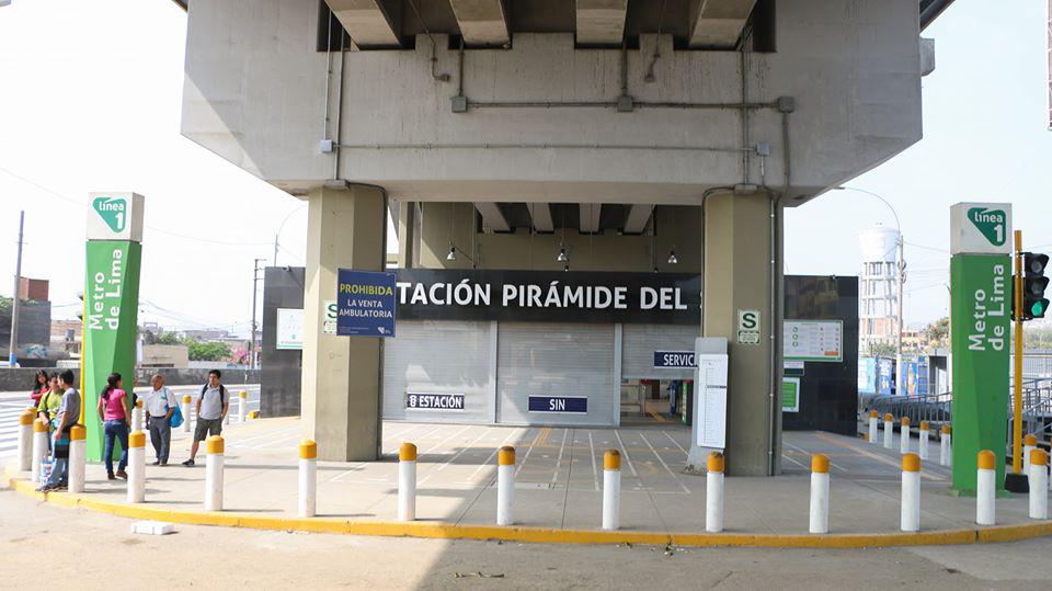 La Municipalidad de San Juan de Lurigancho anunció que la estación Pirámide del Sol de la Línea 1 del Metro de Lima está apta para su funcionamiento desde este lunes 16 de diciembre. (Foto: Municipalidad de SJL)