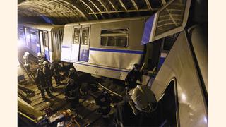 Descarrilamiento del Metro de Moscú provoca la muerte de 20 personas