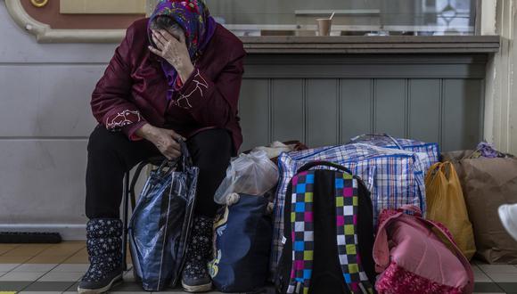 La Acnur lanzó este lunes un llamamiento a la comunidad internacional para financiar con US$ 1,850 millones sus programas de ayuda a los países que están recibiendo o se prevé que reciban la mayoría de los refugiados ucranianos. (Photo by Wojtek RADWANSKI / AFP)