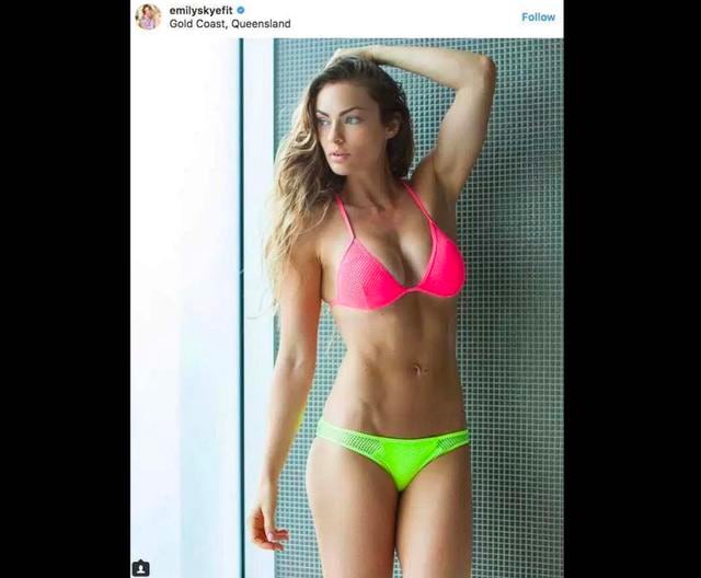 Foto 18 |  18. Emily Skye – 2,3 millones. Emily Skye es una modelo de fitness australiana caracterizada por animar a las mujeres a utilizar el entrenamiento con pesas para convertirse en personas más sanas y felices. También es bloguera, embajadora mundial de Reebok, trainer y maquilladora. (Foto: Instagram)