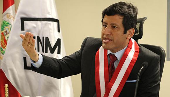 Guido Águila se defendió de las afirmaciones del contralor Nelson Shack. (Foto: Agencia Andina)