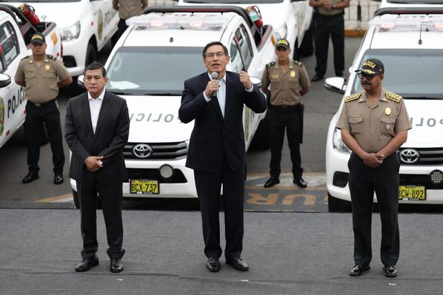 El mandatario indicó que se debe "poner mucha fuerza en combatir la delincuencia y la inseguridad ciudadana". (Foto: Anthony Niño de Guzmán / GEC)