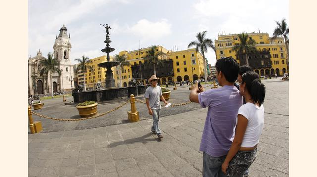 En segundo lugar se encuentra la Plaza de Armas con el 15%. (Foto: USI)