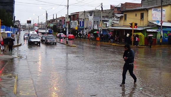 Senamhi pronosticó lluvias intensas del 9 al 10 de febrero en 14 regiones del país que incluye Lima. (Foto: Andina)