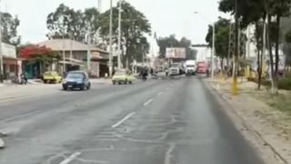 Ica: manifestantes dieron tregua 40 minutos para que pasen autos en tramo de Panamericana Sur