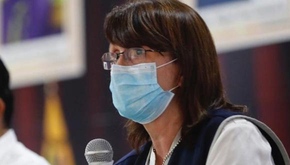 Ministra Pilar Mazzetti señaló que cifras del avance de la pandemia en plena segunda ola por el COVID-19 avanza a velocidad. (Foto: Andina).