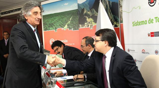 Charbit resaltó la experiencia de "Poma" en la fabricación de teleféricos en países como Inglaterra, España y otros países europeos. (Fuente: ProInversión)