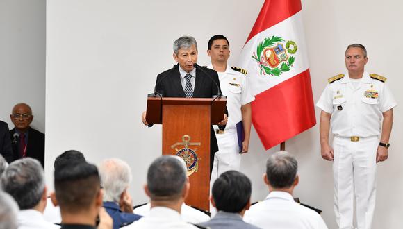 Ministro de Economía, José Arista, sostuvo que acuerdo entre  Sima Perú y Hyundai Heavy Industries impactará de forma positiva en las mypes. Foto: MEF.
