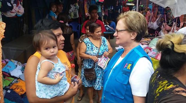 8. Nancy asegura que está acostumbrada al calor de Iquitos porque vivió muchos años en la India, asimismo mencionó que está enamorada de esa ciudad.