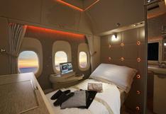 Emirates incorporará ventanas virtuales para los pasajeros de primera clase