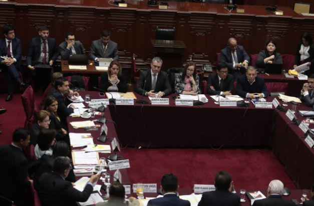 La Comisión de Constitución sesionó con el presidente del Consejo de Ministros, Salvador del Solar. (Foto: Hugo Pérez / GEC)