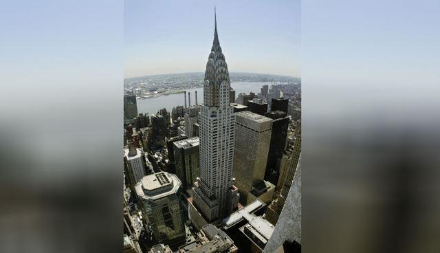 El Chrysler fue diseñado por el arquitecto William Van Alen y construido entre 1928 y 1930 para ser durante un breve espacio de tiempo el edificio más alto del mundo. (Foto: AP).