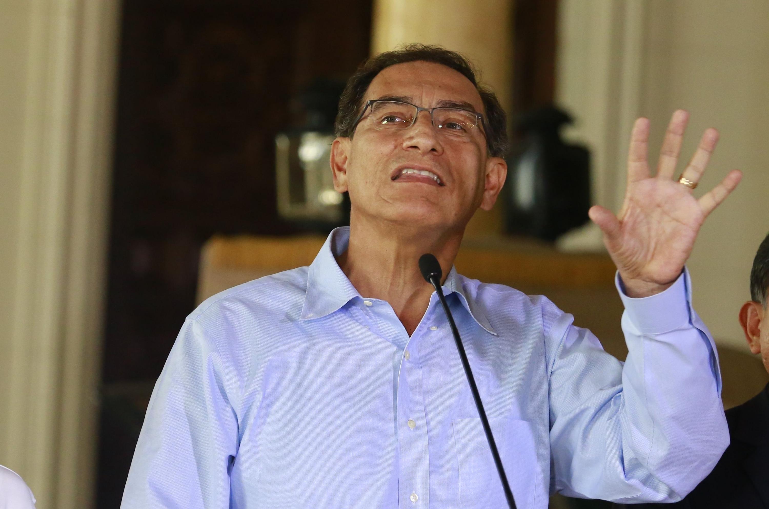 Martín Vizcarra, presidente de la República. (Foto: GEC)