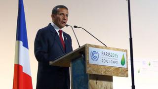 Ollanta Humala en COP21: acuerdo de París debe establecer "compromisos firmes" y ser "operativo"