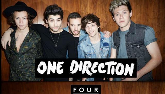 7. El pasado 17 de noviembre fue lanzado un cuarto álbum titulado ‘Four’, alcanzando la primera posición de descargas en iTunes en 67 países. (Facebook de One Direction)