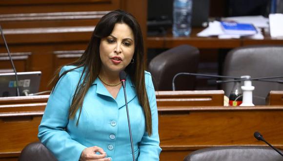 La congresista Patricia Chirinos indicó que Jorge Chávez, deberá responder por las muertes de militares en la reciente emboscada terrorista en Ayacucho y la estrategia de lucha contra el narcotráfico.(Foto: Congreso)
