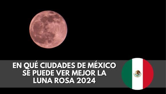 ¿Eres amante de la astronomía? Descubre en qué ciudades de México podrás disfrutar de la mejor vista de la Luna Rosa 2024. ¡Planifica tu escapada y admira este espectáculo celestial! | Foto de Heber Vazquez en Pexels / Composición Mix
