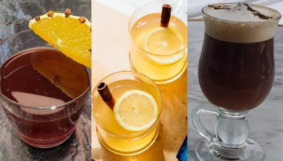 Navegante, Calientito y Irish Coffee, tres bebidas calientes que podemos preparar en casa. (Foto: GEC)
