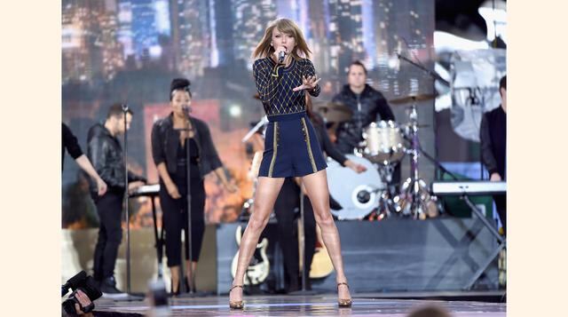 Taylor Swift y su incursión en la música pop le permitió lograr US$ 64 millones.  (Foto: getty)