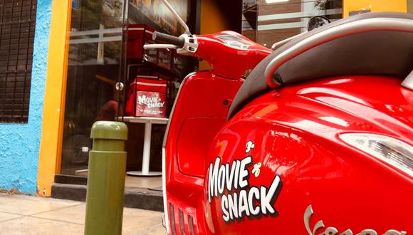Movie Snack cuenta con flota propia y también se apoya con apps de delivery (Foto: Carsnack)