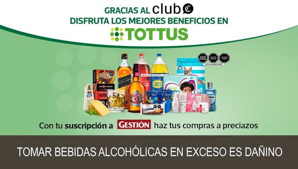 !Accede a estos increíbles descuentos de Tottus con tu afiliación al Club El Comercio!
