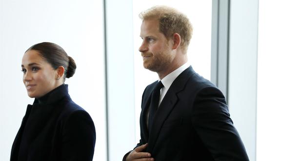 Príncipe Harry y Meghan Markle. (Foto: AFP)