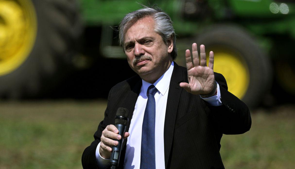 El peronista Alberto Fernández (Frente de Todos). (Foto: AFP)