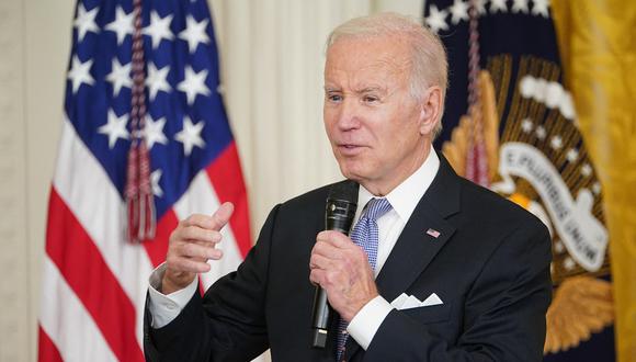 El presidente de EE. UU., Joe Biden,  insistió  que “el derecho de las mujeres a elegir no es negociable”.  (Foto referencial de Mandel NGAN / AFP)
