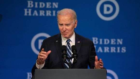 El presidente de Estados Unidos, Joe Biden, dispuso la ayuda de su país a Turquía y Siria tras el terremoto de magnitud 7.8 ocurrido en la madrugada del lunes 6 de febrero | (Foto: EFE/EPA/TRACIE VAN AUKEN)