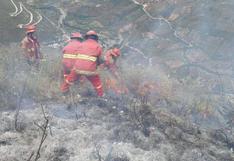 Fortaleza de Kuélap: bomberos especializados llegarán este martes a Amazonas para combatir incendio forestal