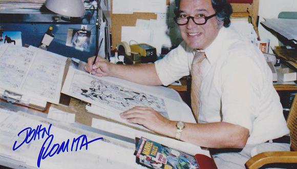 John Romita. Ente 1966 y 1974. Romita tomó el personaje diseñado por Ditko y lo llevó a las alturas del cómic estadounidense.
