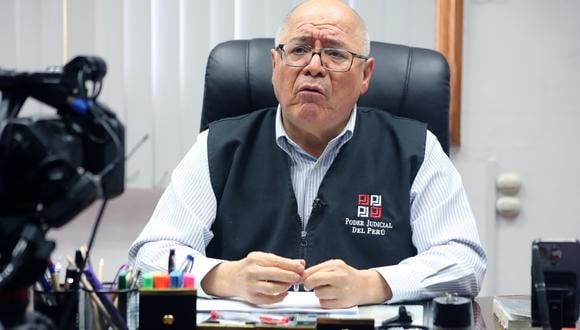 San Martín Castro agregó que la suspensión del plazo se presenta mayormente en delitos contra funcionarios. (Foto: Difusión)